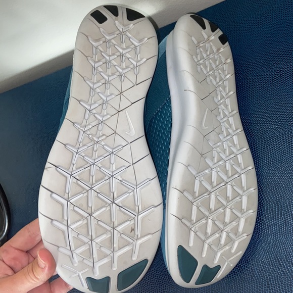 Nike Free Running Sneakers Blue Size 9 - Picture 5 of 5